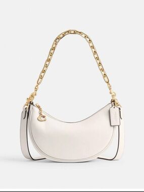 Coach Brand New Mira Shoulder Bag in Chalk